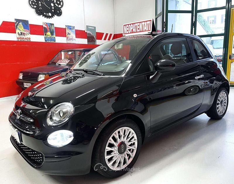 Usata Fiat 500 Lounge 69 CV (50 kW) 2021 Nero Utilitaria