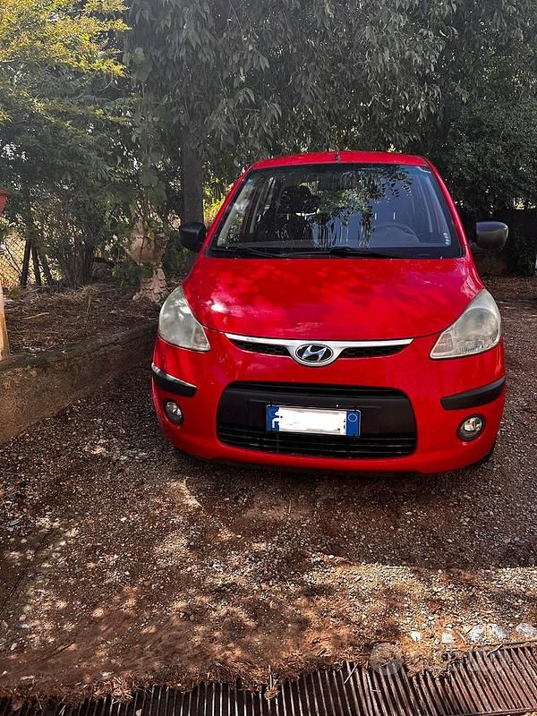 Usata Hyundai i10 2009 Rosso Utilitaria