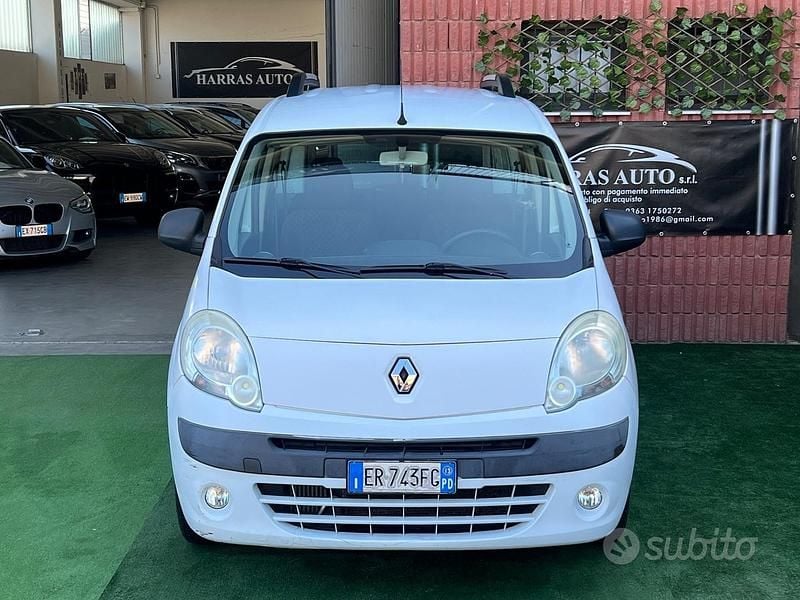 Usata Renault Kangoo 75 CV (55 kW) 2013 Bianco Monovolume