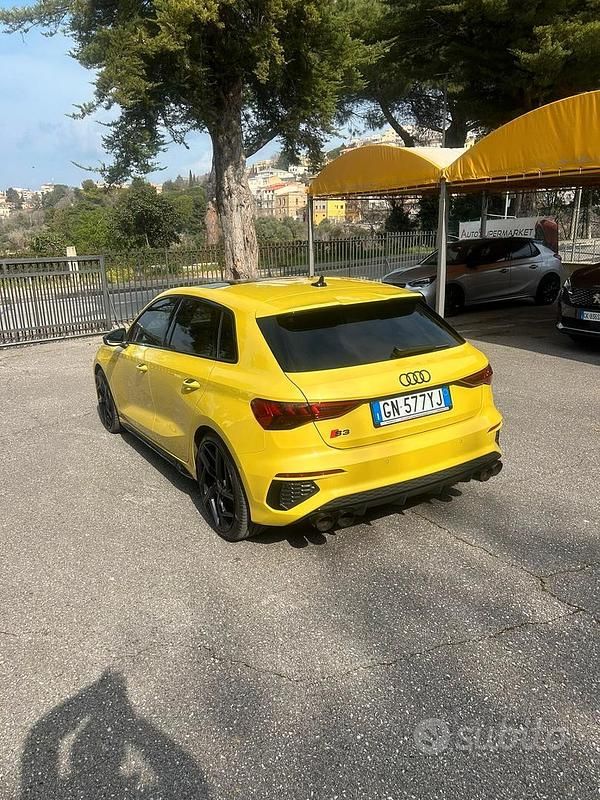 Usata Audi A3 Advanced 310 CV (228 kW) 2023 Giallo Berlina