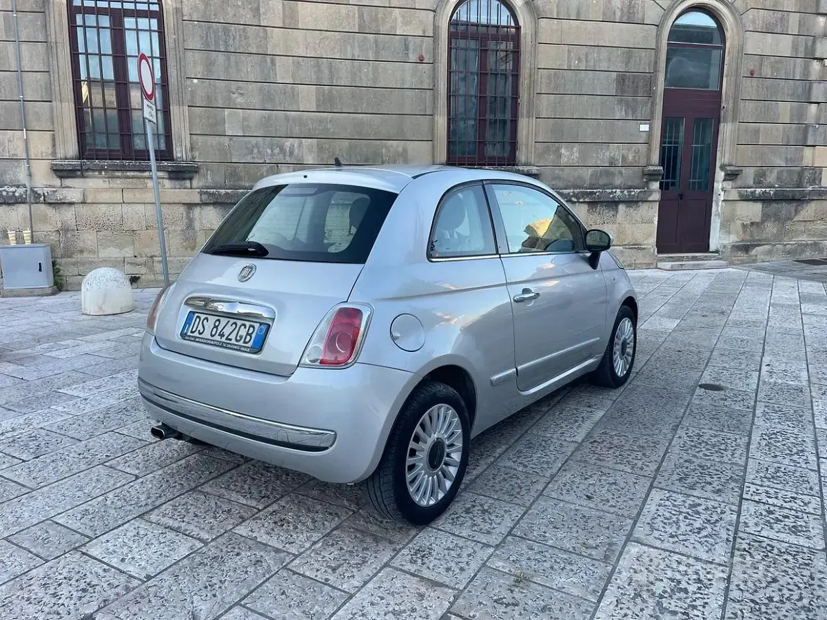 Usata Fiat 500 Lounge 75 CV (55 kW) 2008 Grigio Berlina