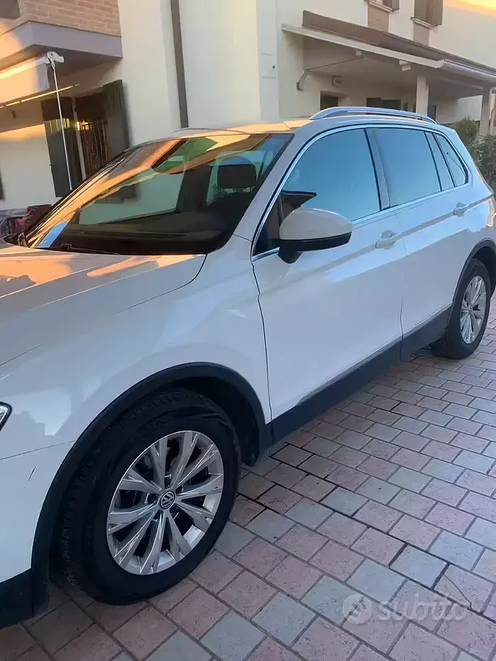Usata VW Tiguan Business 116 CV (85 kW) 2017 Bianco SUV