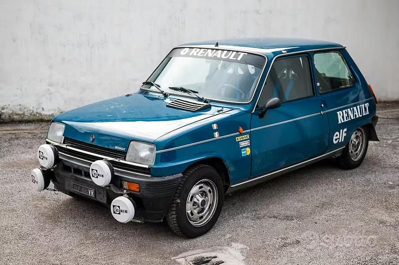 Usata Renault R5 85 CV (62 kW) 1981 Blu Utilitaria