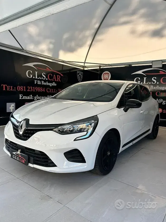Usata Renault Clio V 100 CV (73 kW) 2022 Bianco Berlina