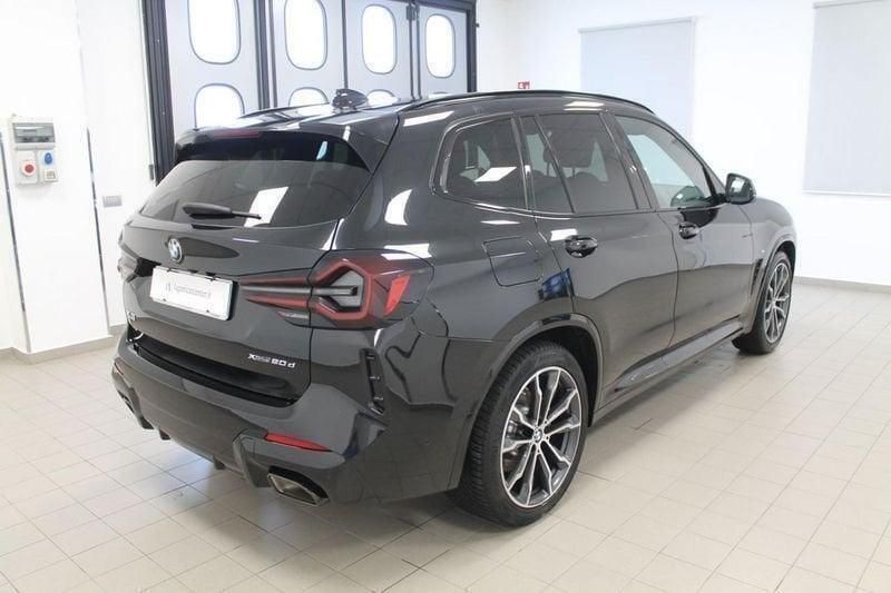Usata BMW X3 M Sport 190 CV (139 kW) 2022 Nero SUV