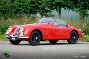 Usata Jaguar XK 193 CV (141 kW) 1958 Rosso Cabrio