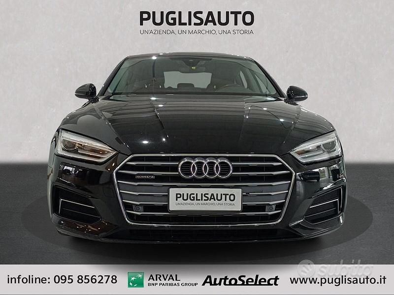 Usata Audi A5 Business 190 CV (139 kW) 2018 Nero Coupé