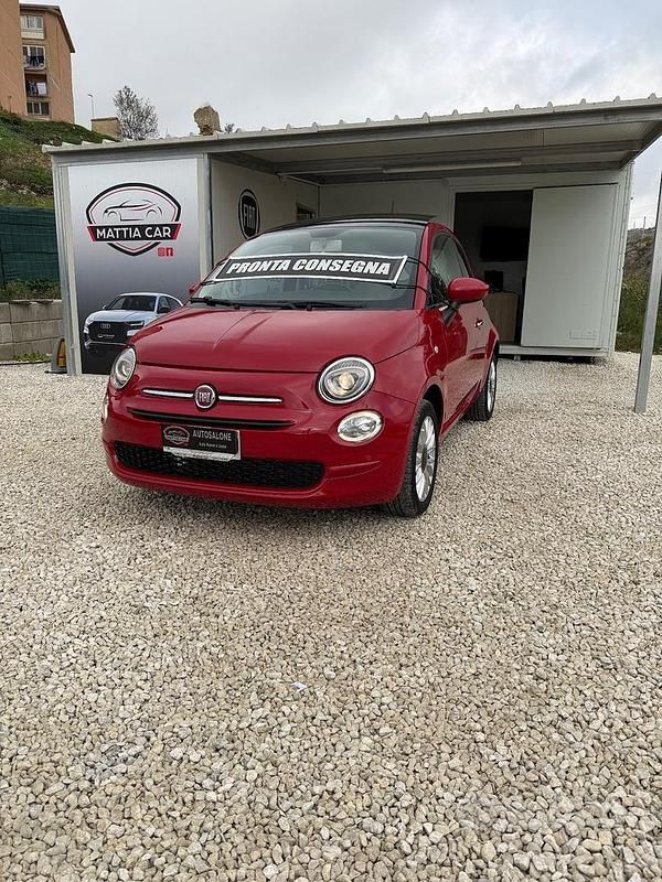 Usata Fiat 500 Lounge 69 CV (50 kW) 2015 Rosso Berlina