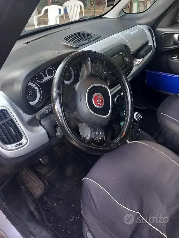 Usata Fiat 500L 85 CV (62 kW) 2017 Grigio Monovolume