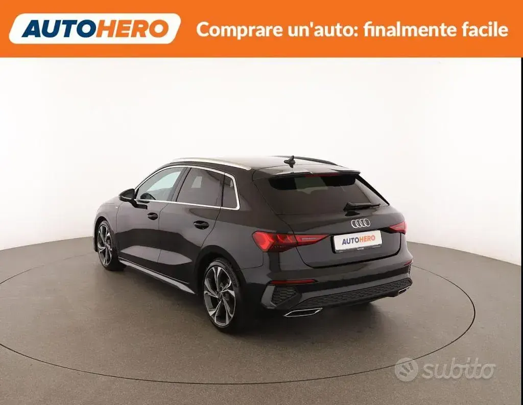 Usata Audi A3 S-Line 150 CV (110 kW) 2021 Nero Berlina