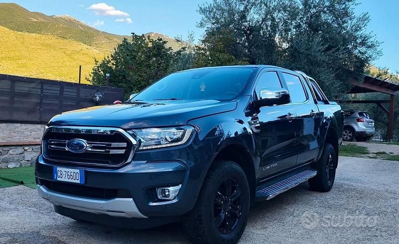 Grigio Usata 2020 Ford Ranger Limited Pick-up | 30.000 € (Ottimo prezzo) - Immagine 1/4