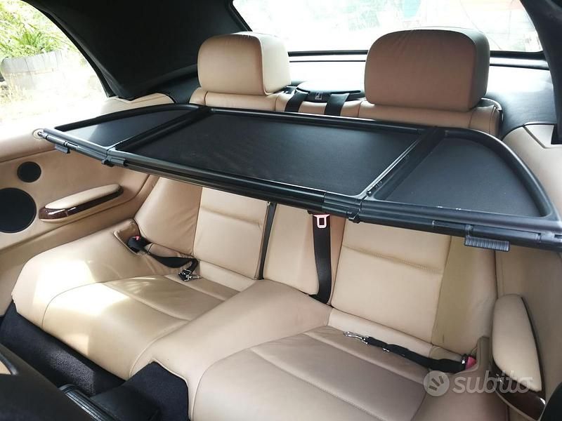 Usata BMW 320 Cabriolet 170 CV (125 kW) 2002 Nero Cabrio