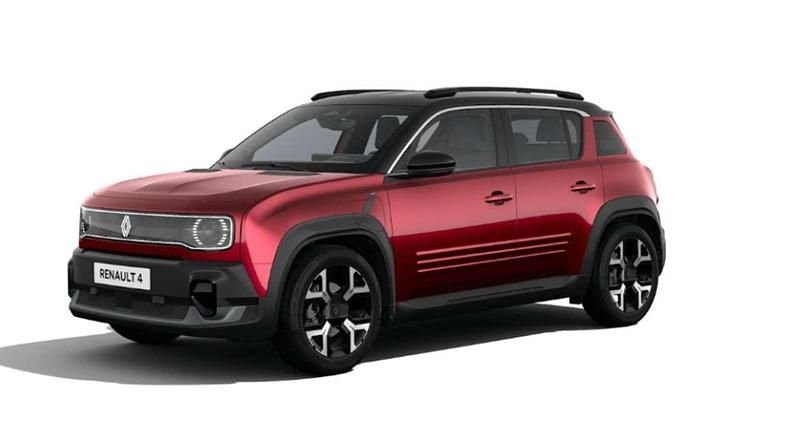 Nuova Renault 4 E-Tech Komfort 77 kW (106 CV) 2026 By style 4 ever  rosso  nero SUV