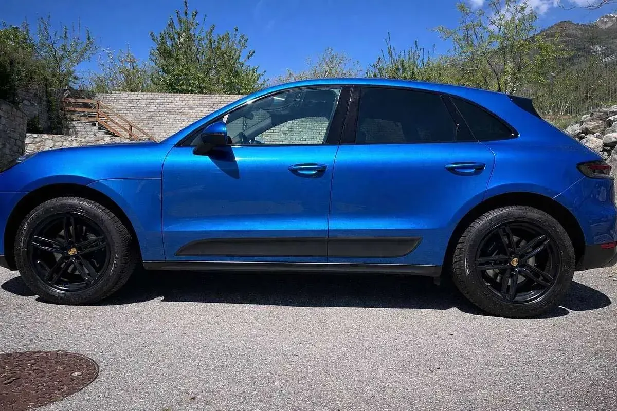 Usata Porsche Macan 245 CV (180 kW) 2018 Blu/azzurro SUV