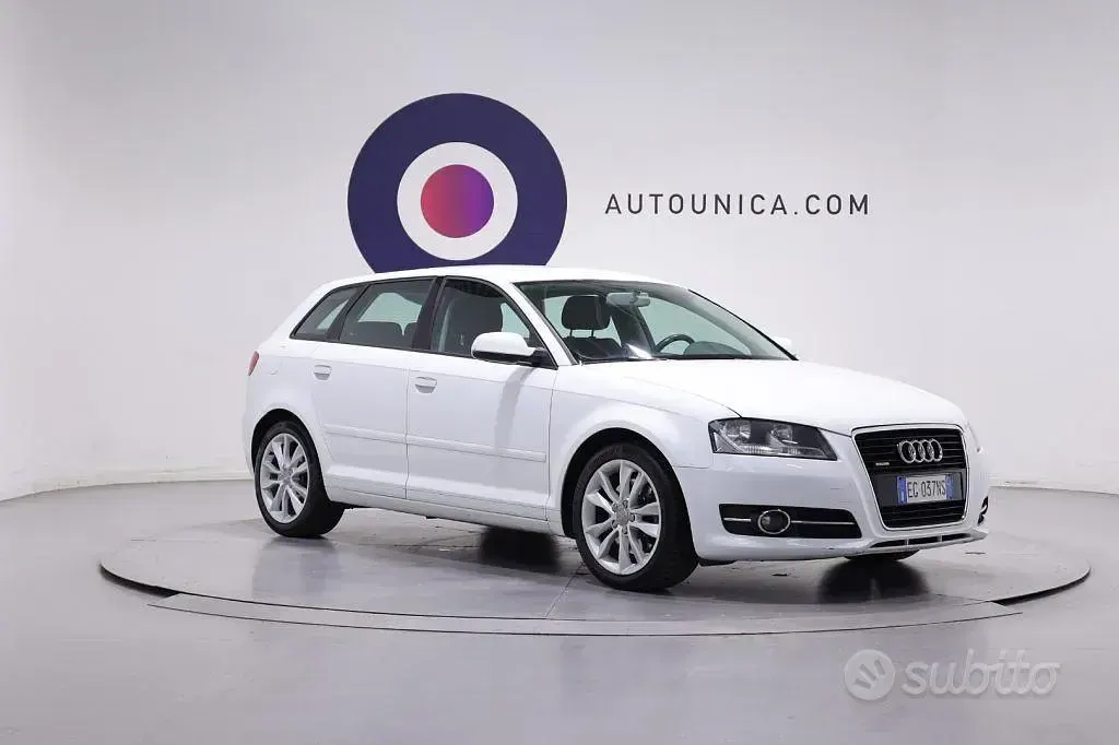 Usata Audi A3 Sportback Ambition 170 CV (125 kW) 2011 Bianco Utilitaria