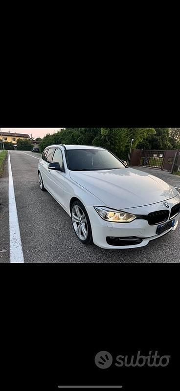 Usata BMW 320 Sport Line 2014 Bianco Station wagon