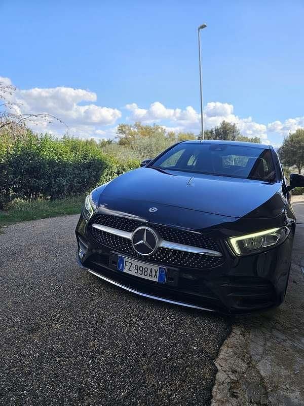 Usata Mercedes A200 Premium 150 CV (110 kW) 2019 Nero Berlina