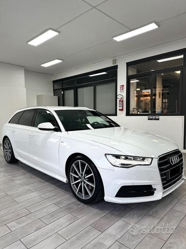 Usata Audi A6 S-Line 190 CV (139 kW) 2018 Bianco Station wagon