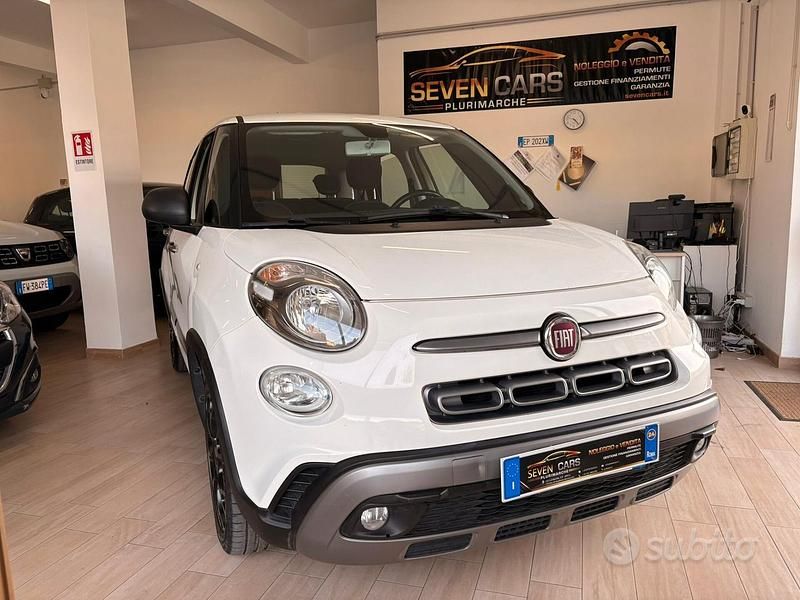 Usata Fiat 500L Cross 95 CV (69 kW) 2018 Bianco Monovolume