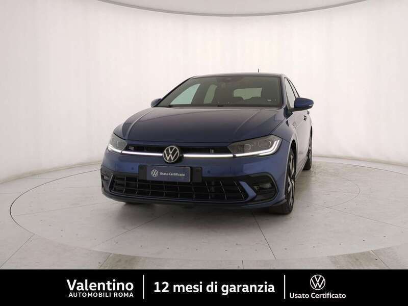 Blu Usata 2022 VW Polo R-line Berlina | 19.950 € (Cara) - Immagine 1/4