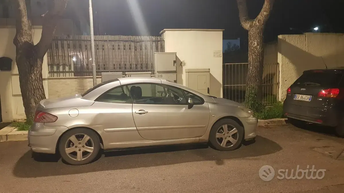 Usata Peugeot 307 CC 109 CV (80 kW) 2006 Grigio Cabrio