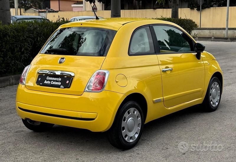 Usata Fiat 500 Pop 69 CV (50 kW) 2007 Giallo Utilitaria