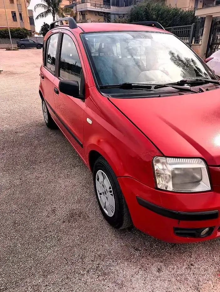 Usata Fiat Panda 60 CV (44 kW) 2006 Rosso Utilitaria