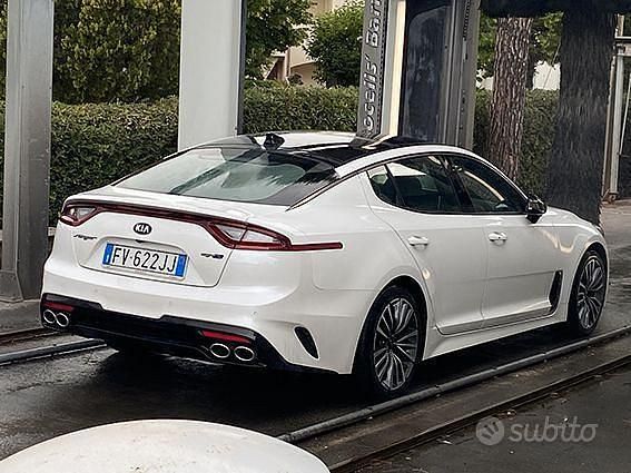 Usata Kia Stinger GT-Line 200 CV (147 kW) 2019 Bianco Utilitaria