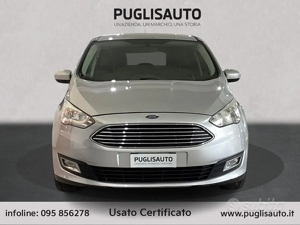 Usata Ford C-MAX Titanium 120 CV (88 kW) 2017 Argento Monovolume