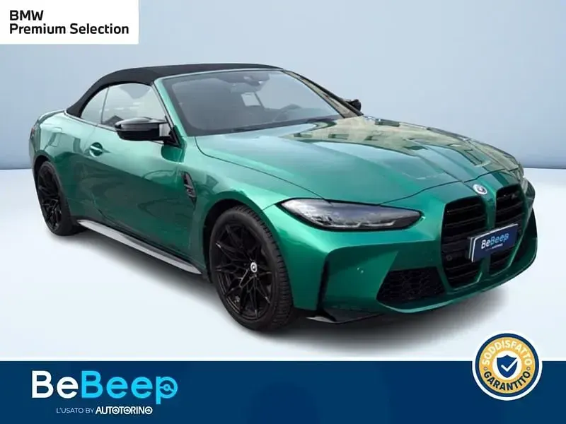 Usata BMW M4 Cabriolet Competition Edition 510 CV (375 kW) 2023 Verde Cabrio