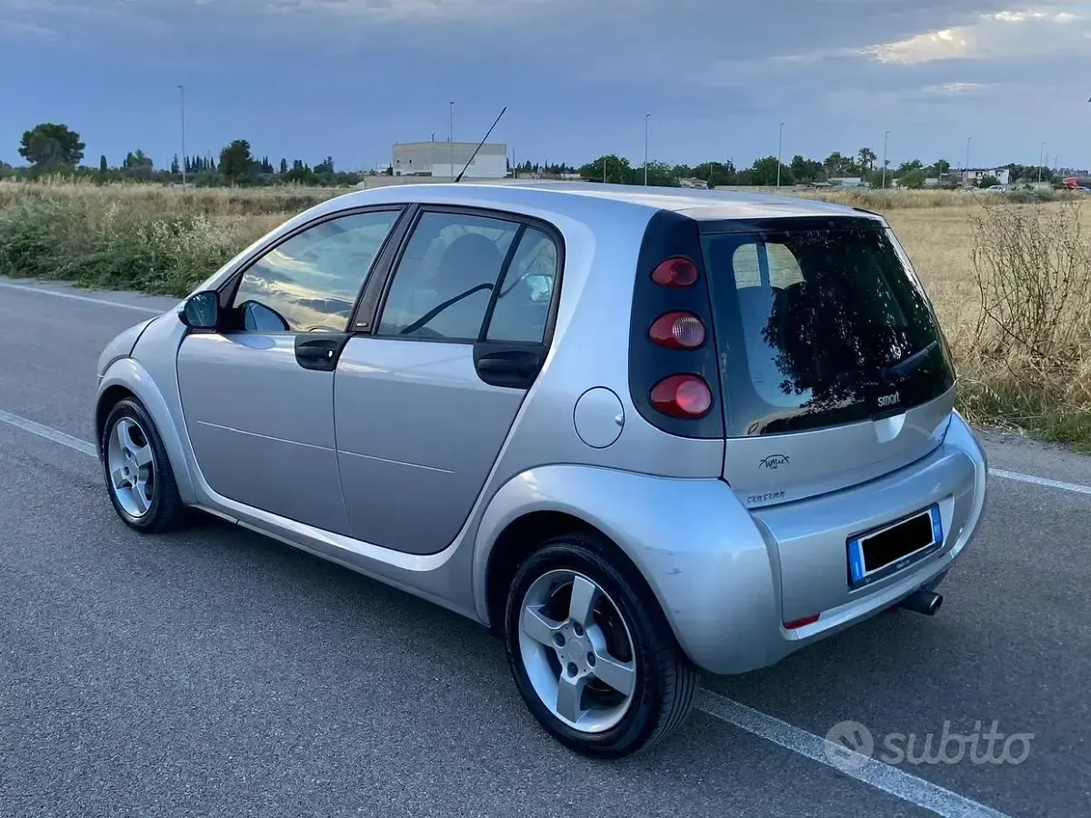Usata Smart ForFour Passion 95 CV (69 kW) 2006 Grigio Utilitaria