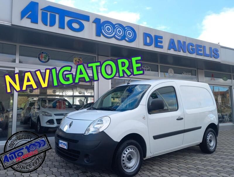 Usata Renault Kangoo 90 CV (66 kW) 2012 Bianco Monovolume