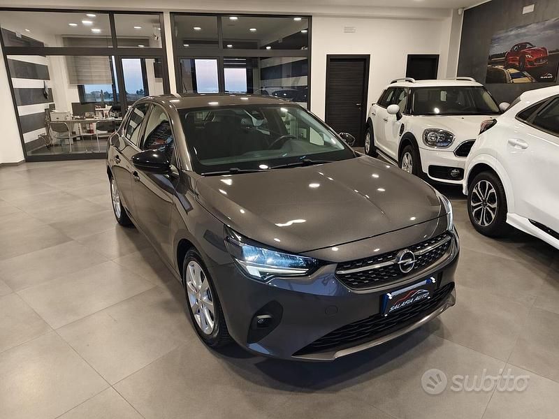 Usata Opel Corsa Elegance 102 CV (75 kW) 2020 Grigio Berlina