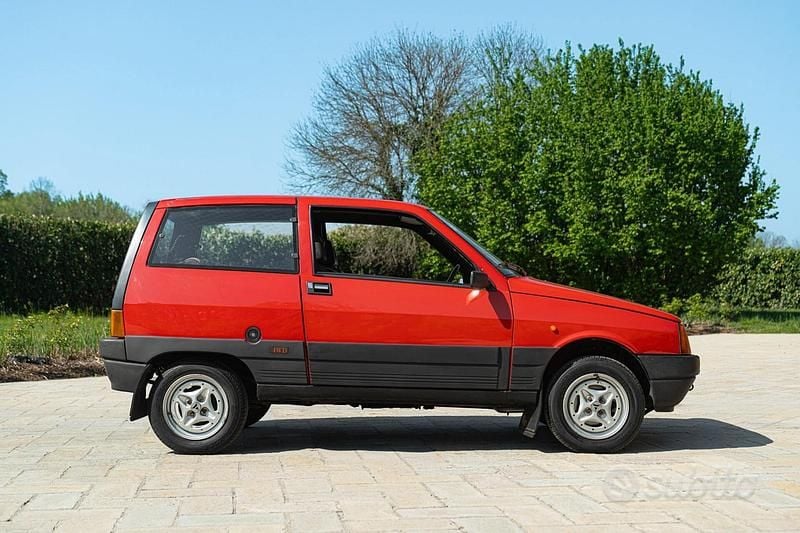Usata Autobianchi Y10 1987 Rosso Utilitaria