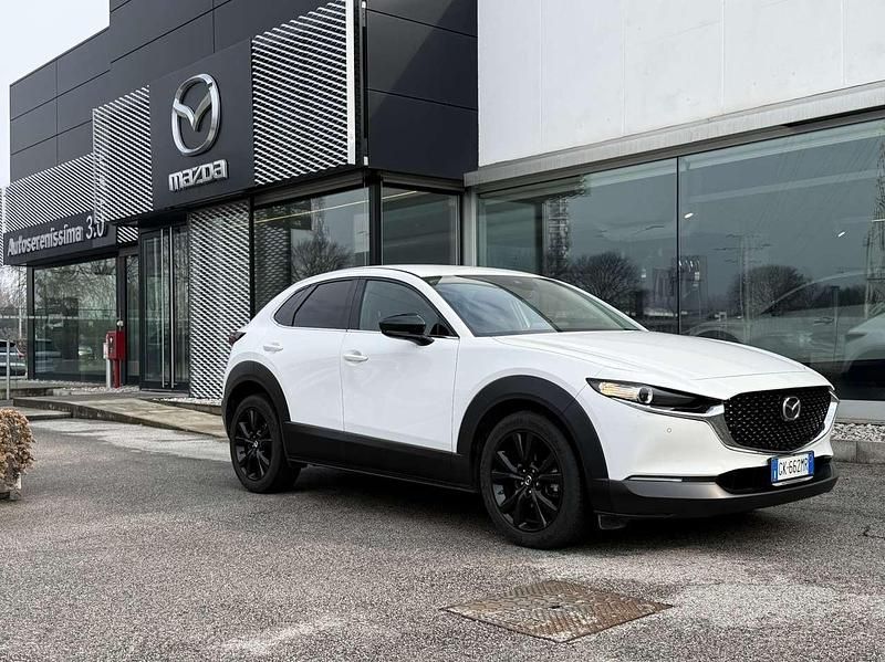 Bianco Usata 2022 Mazda CX-30 Homura-Line SUV | 17.400 € (Ottimo prezzo) - Immagine 1/4
