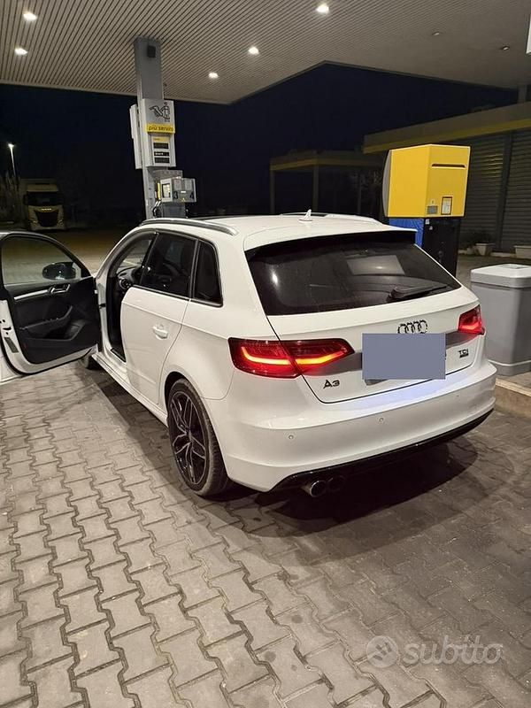 Usata Audi A3 116 CV (85 kW) 2015 Bianco Berlina