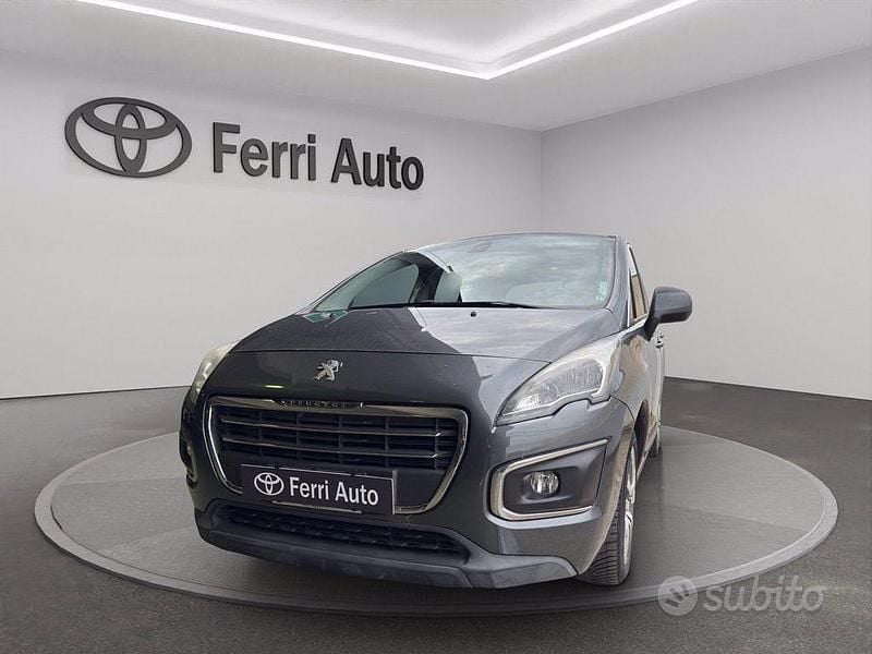 Usata Peugeot 3008 Active 120 CV (88 kW) 2016 Bianco Berlina