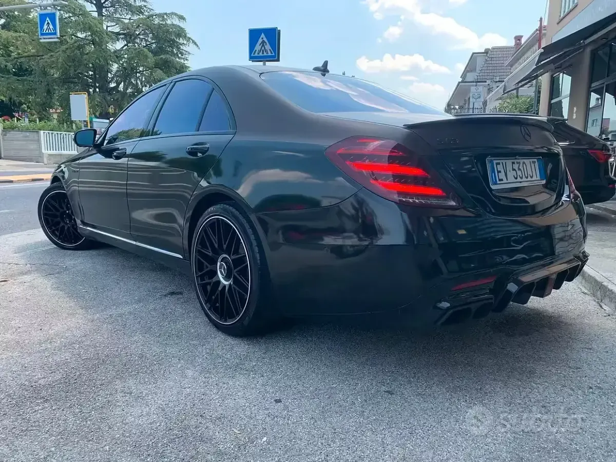 Usata Mercedes S500 Premium 455 CV (334 kW) 2014 Nero Berlina