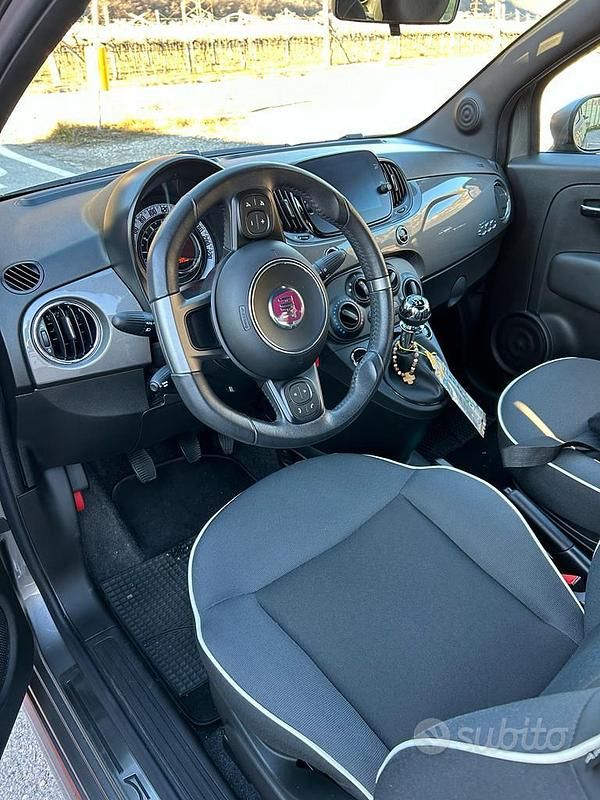 Usata Fiat 500 Sport 69 CV (50 kW) 2019 Marrone Utilitaria