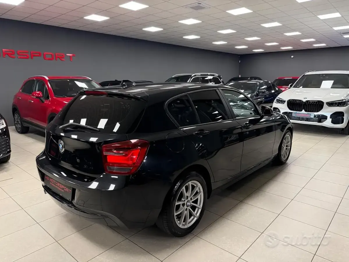 Usata BMW 118 143 CV (105 kW) 2014 Nero Utilitaria