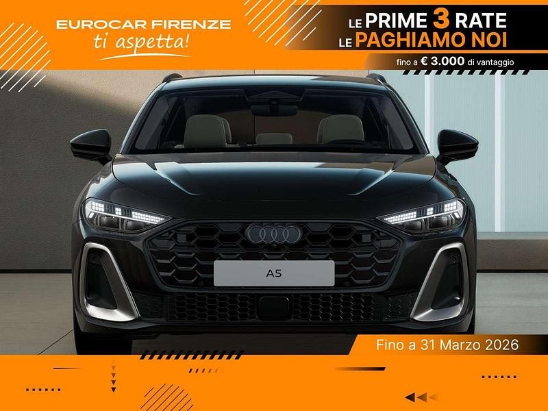 Nuova Audi A5 S-Line 204 CV (150 kW) 2026 Nero mito metallizzato Station wagon