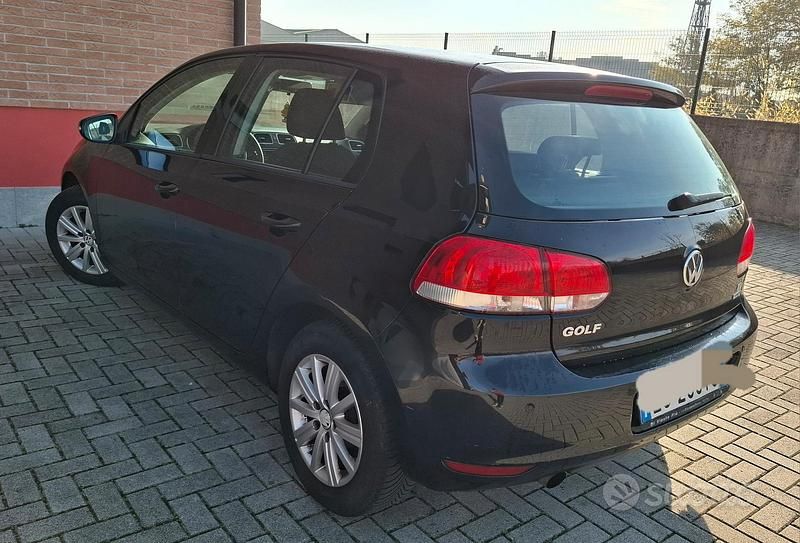 Usata VW Golf VI 2011 Nero Utilitaria