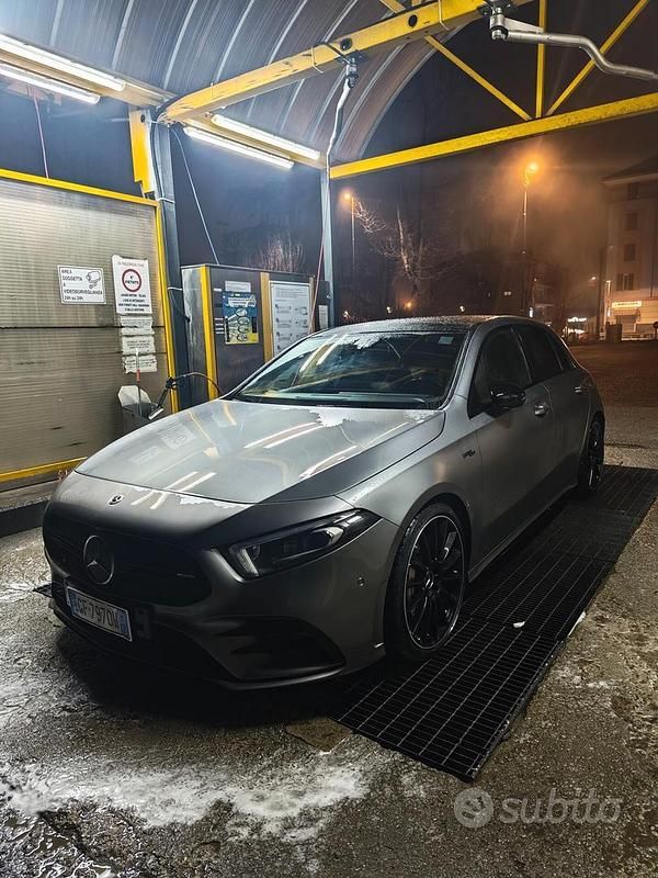 Usata Mercedes A35 AMG AMG 306 CV (225 kW) 2021 Grigio Berlina
