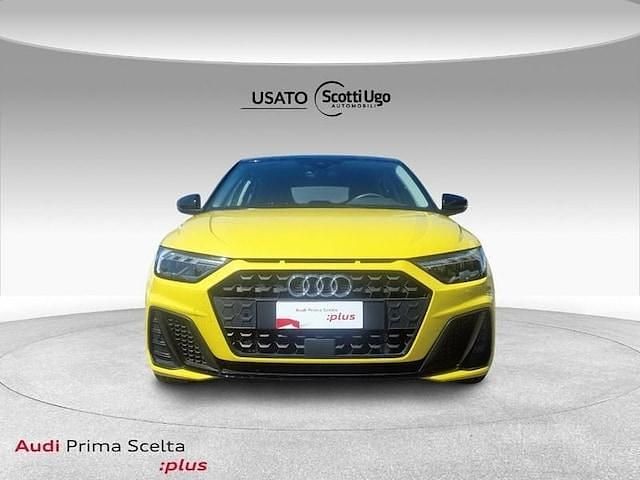 Usata Audi A1 S-Line 110 CV (80 kW) 2022 Giallo pitone metallizzato SUV