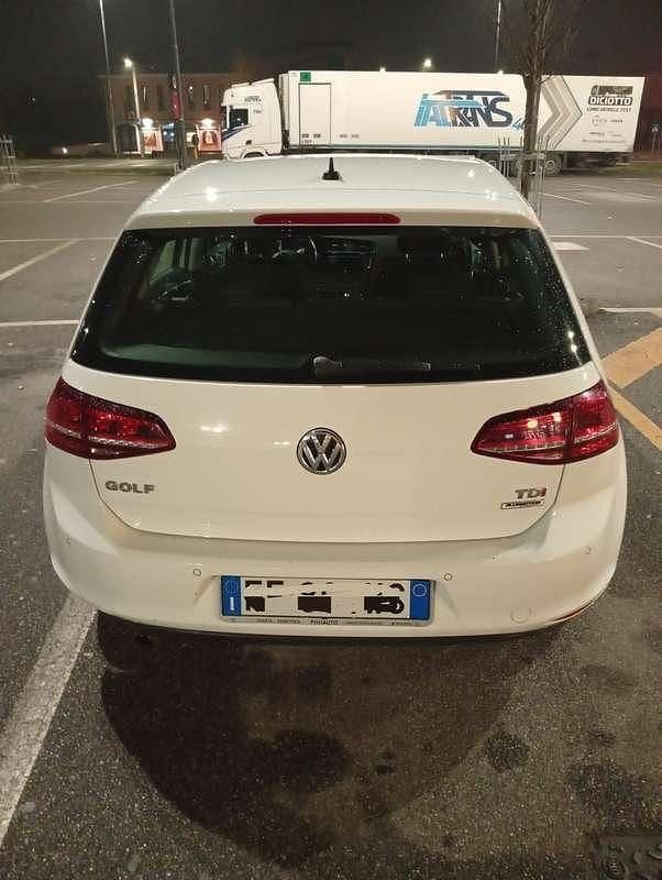 Usata VW Golf VII Highline 110 CV (80 kW) 2016 Bianco Berlina