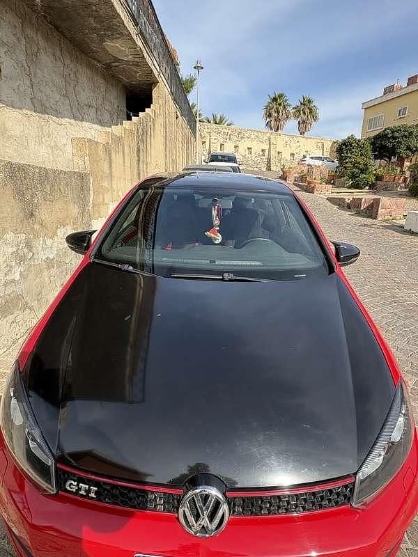 Usata VW Golf VII GTI 211 CV (155 kW) 2012 Rosso Berlina