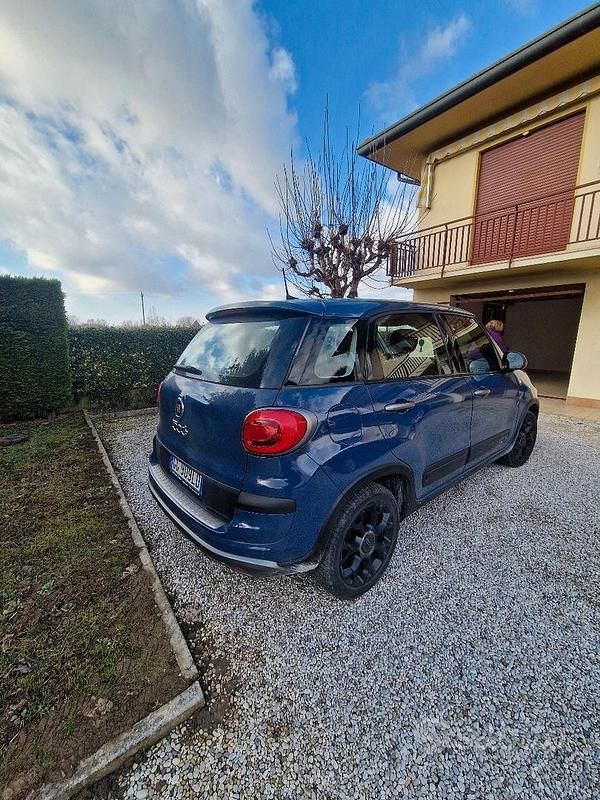 Usata Fiat 500L Cross 95 CV (69 kW) 2021 Blu Monovolume