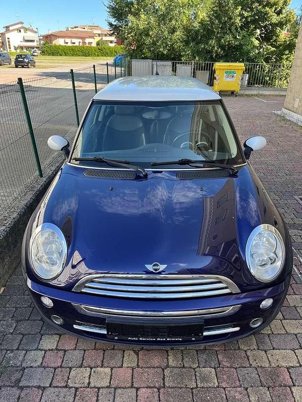 Usata Mini Cooper 116 CV (85 kW) 2004 Blu/azzurro Utilitaria