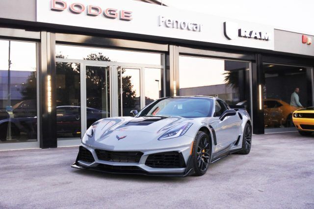 Usata Chevrolet Corvette Z06 658 CV (483 kW) 2018 Antracite pastello Coupé