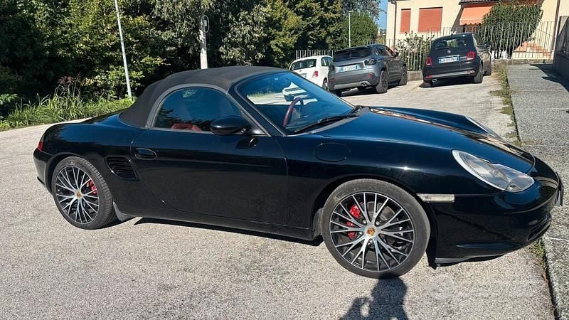 Usata Porsche Boxster 228 CV (167 kW) 2005 Nero Cabrio